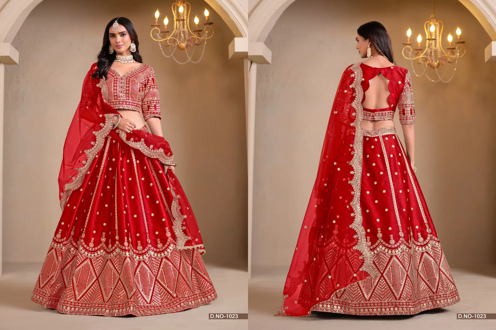 Nureh Mehvish Art Silk Designer Embroidery Lehenga Choli Wholesale Online